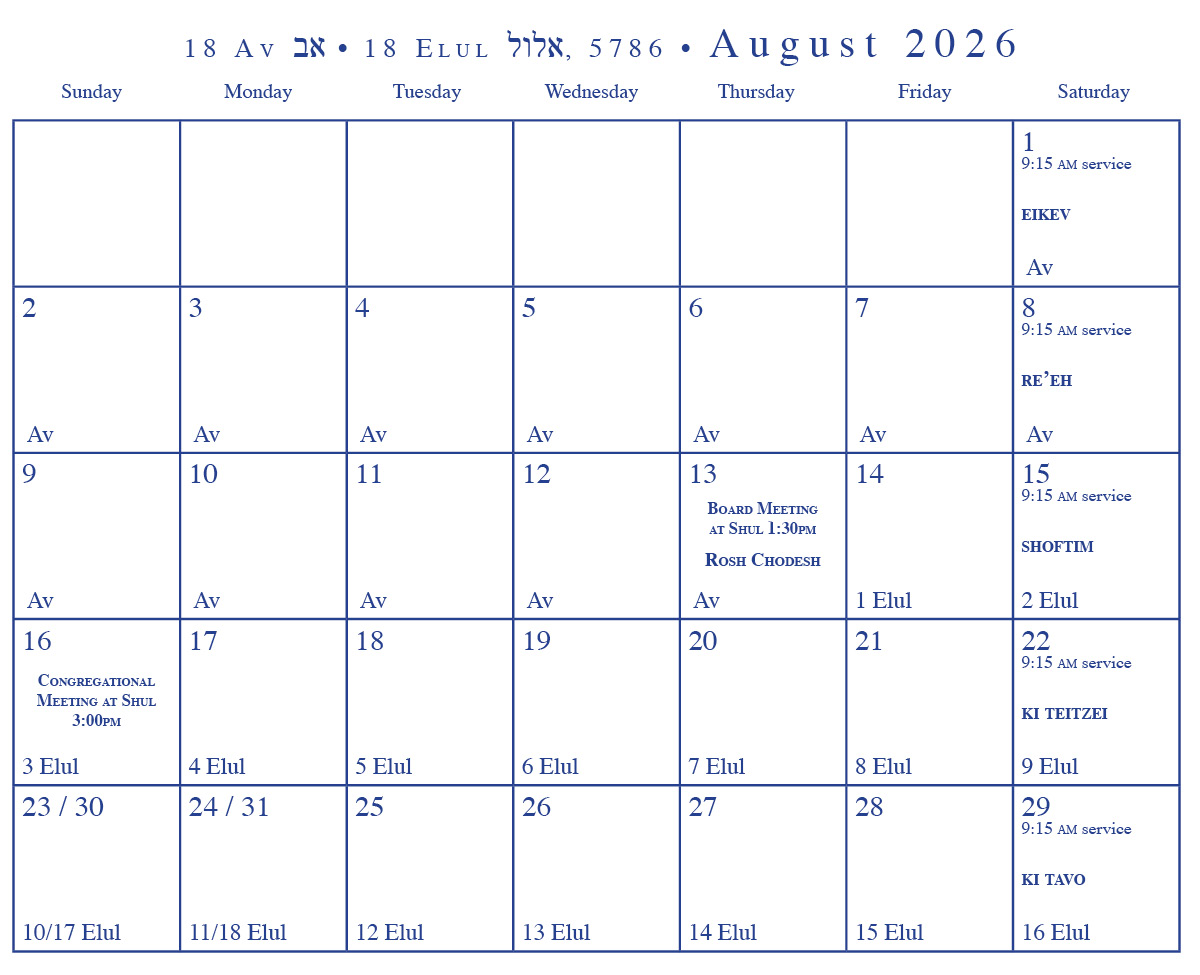 calendar
